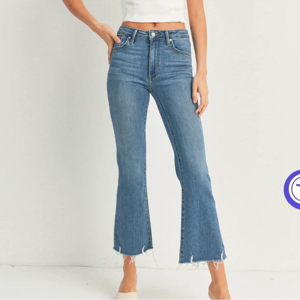 NWT Just Black Denim Flare Jean, SZ 24